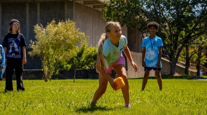 kid running